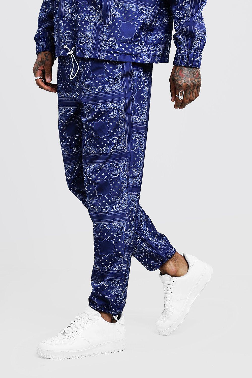 printed joggers mens