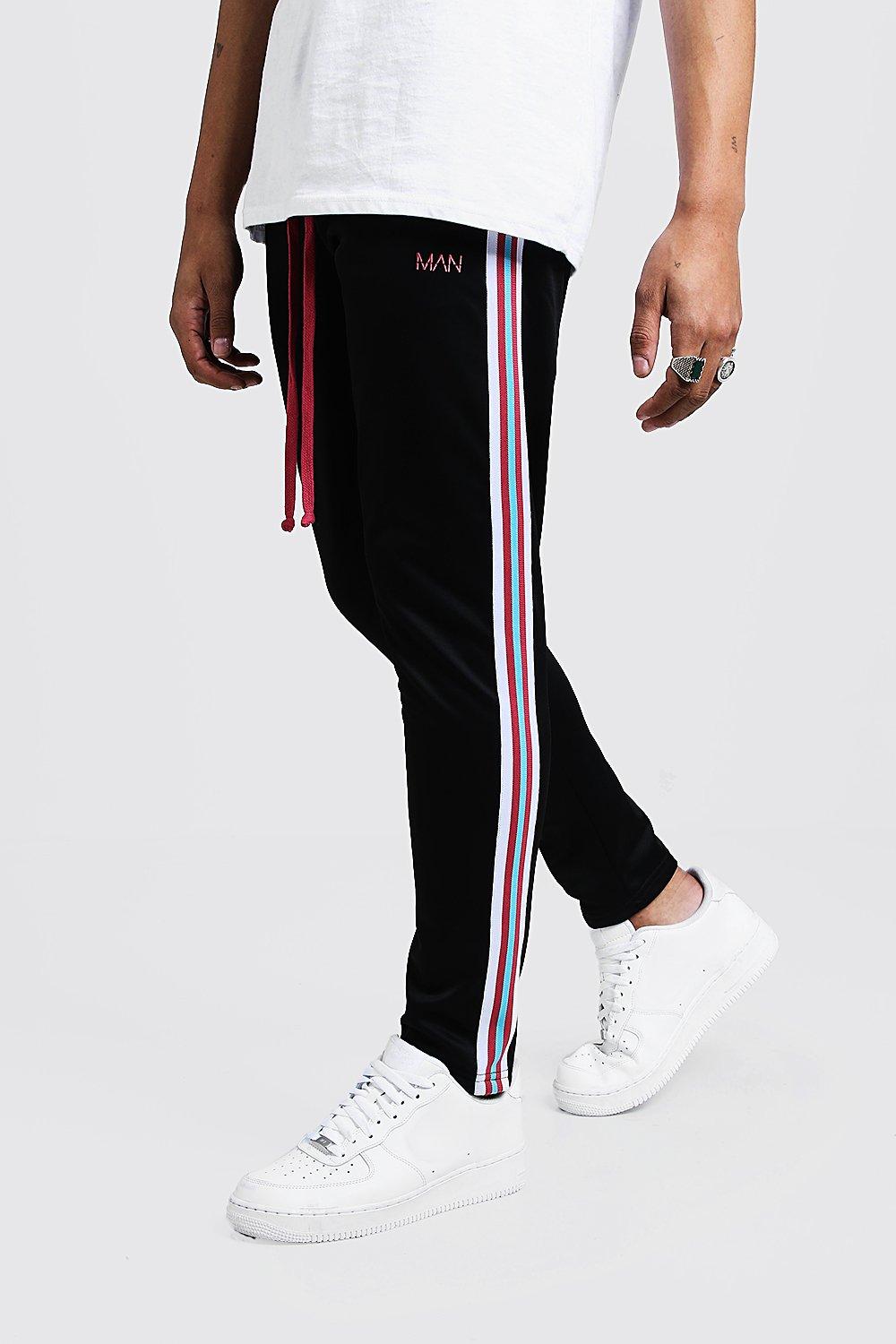 boohooman tricot joggers