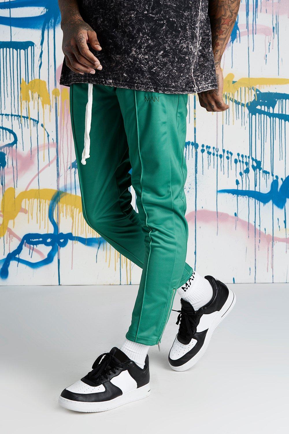 boohooman tricot joggers