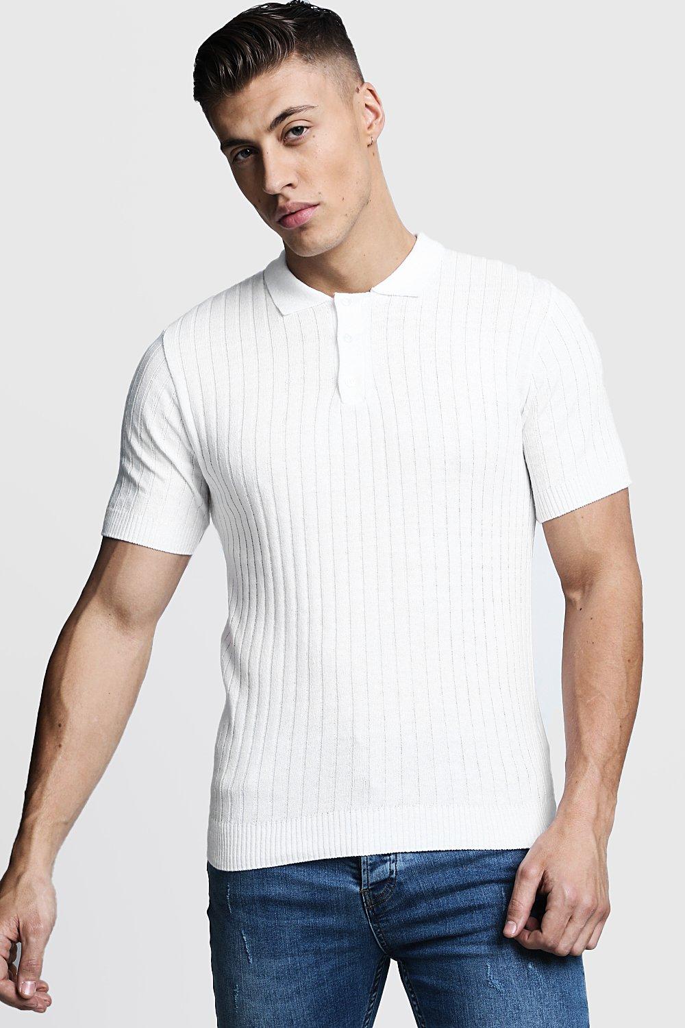 abercrombie ribbed polo