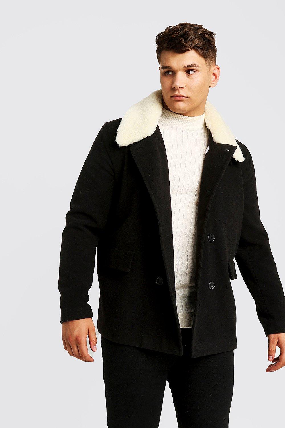 pea coat big and tall
