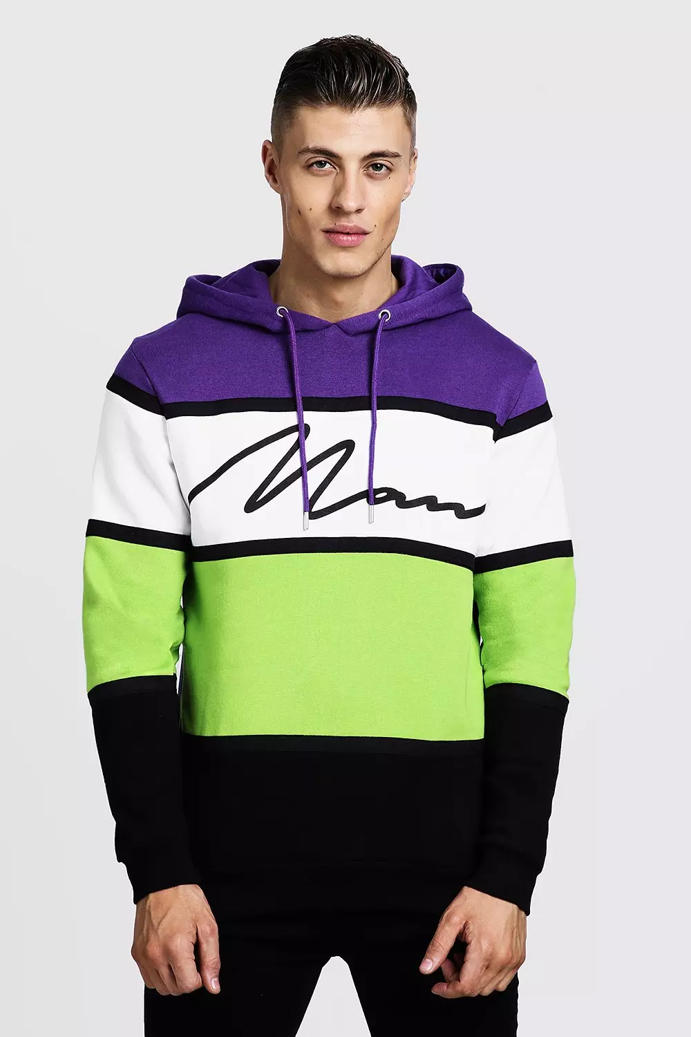 Boohooman signature hoodie online