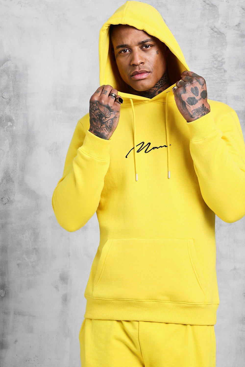 yellow guy sweatshirt