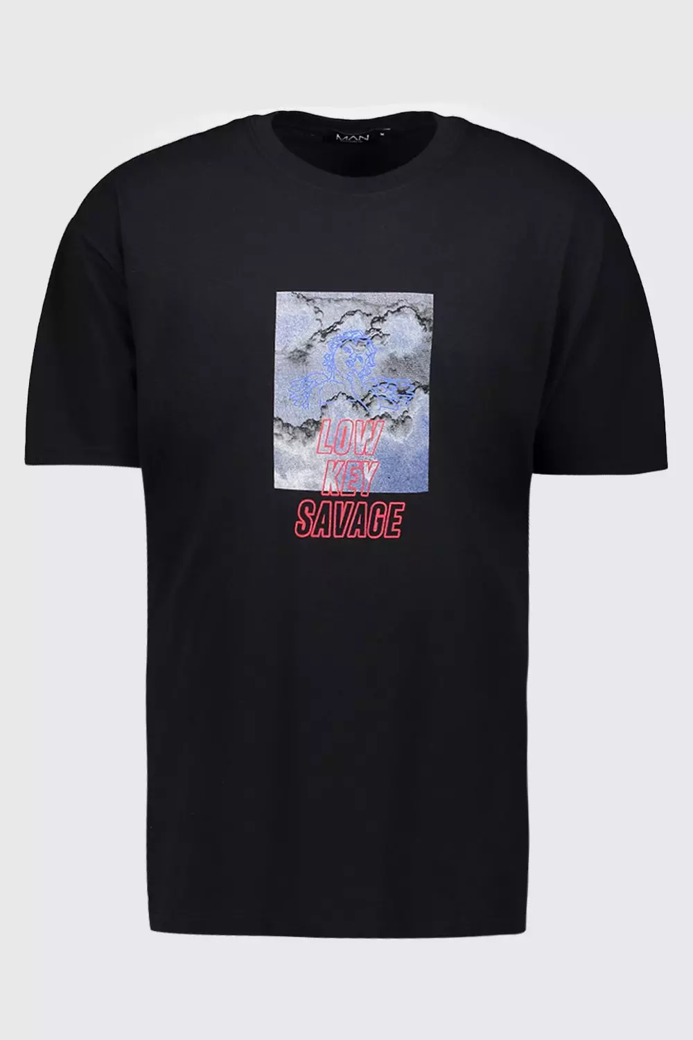 Oversized T-Shirt mit Grafik–Print alternatives Bild