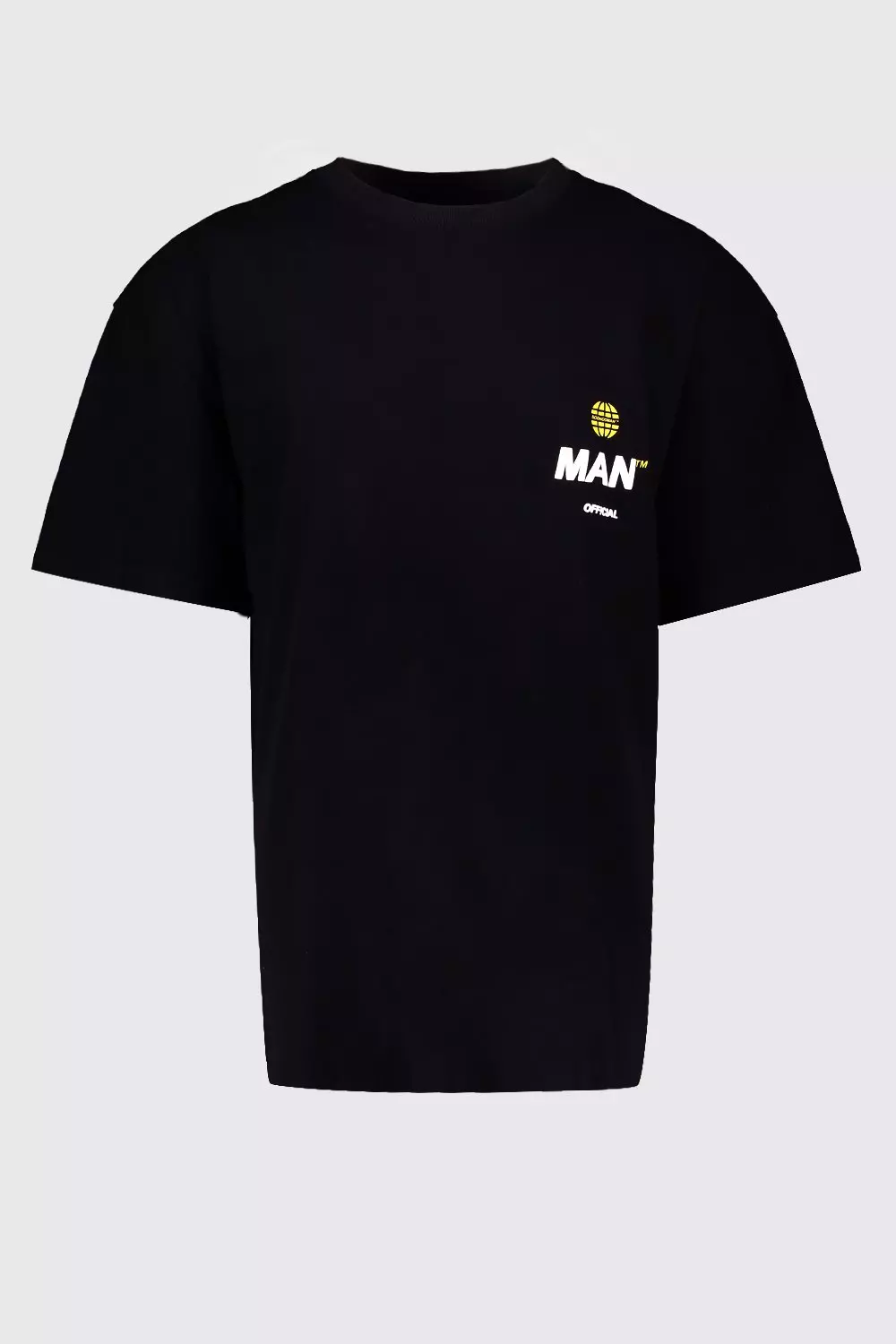Oversized Official MAN Back Print T-Shirt alternative image