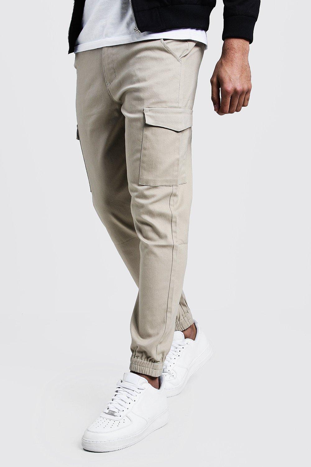 cargo chino trousers