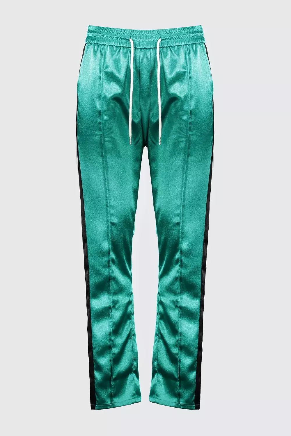 Side Stripe Satin Joggers alternatieve afbeelding