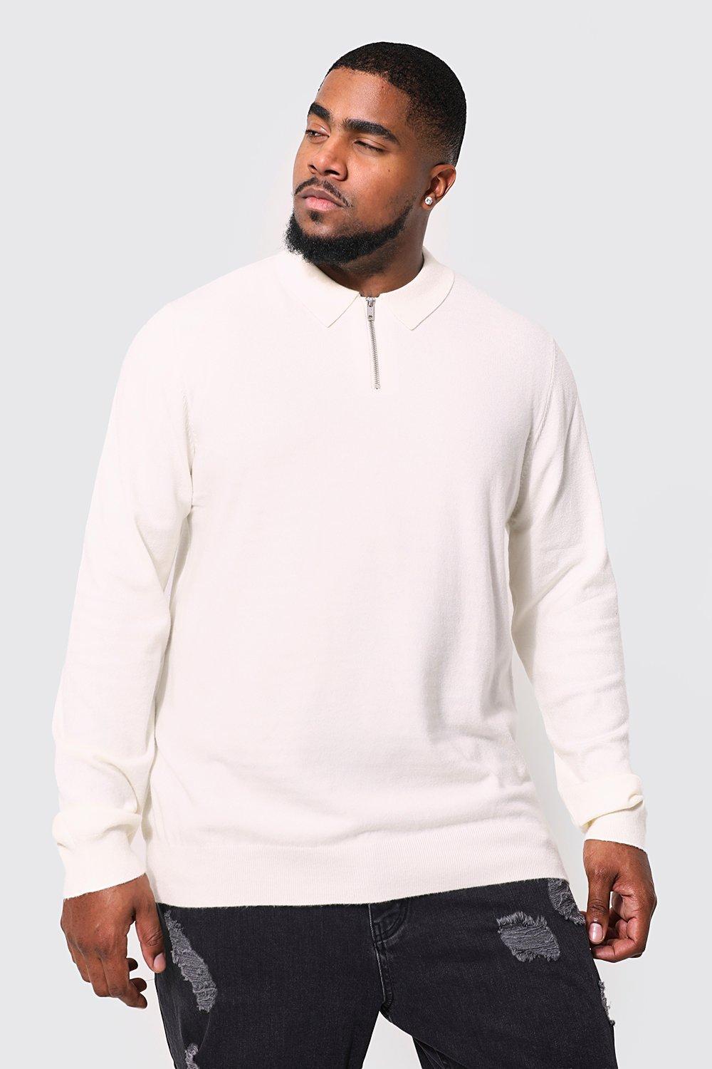 Boohooman half zip discount jumper