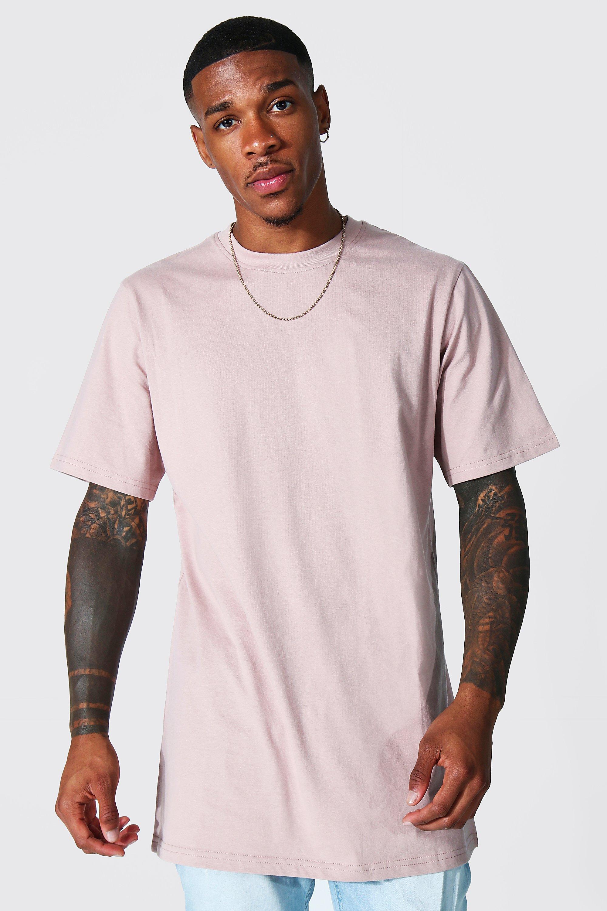 Longline Crew Neck T-Shirt