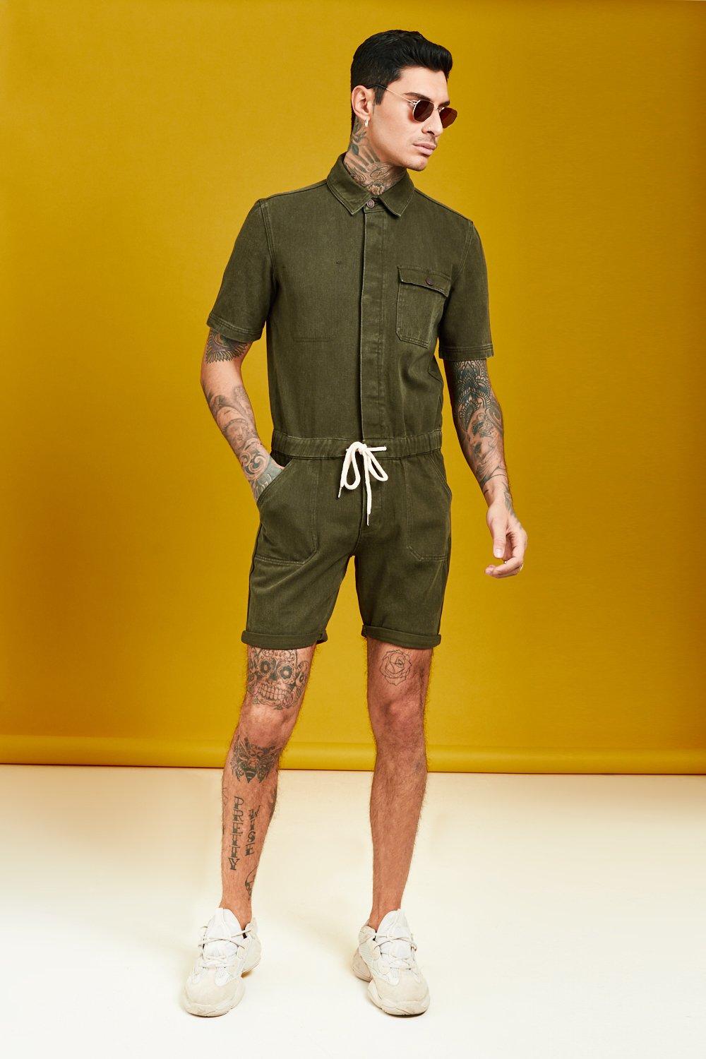 boohooman jumpsuit