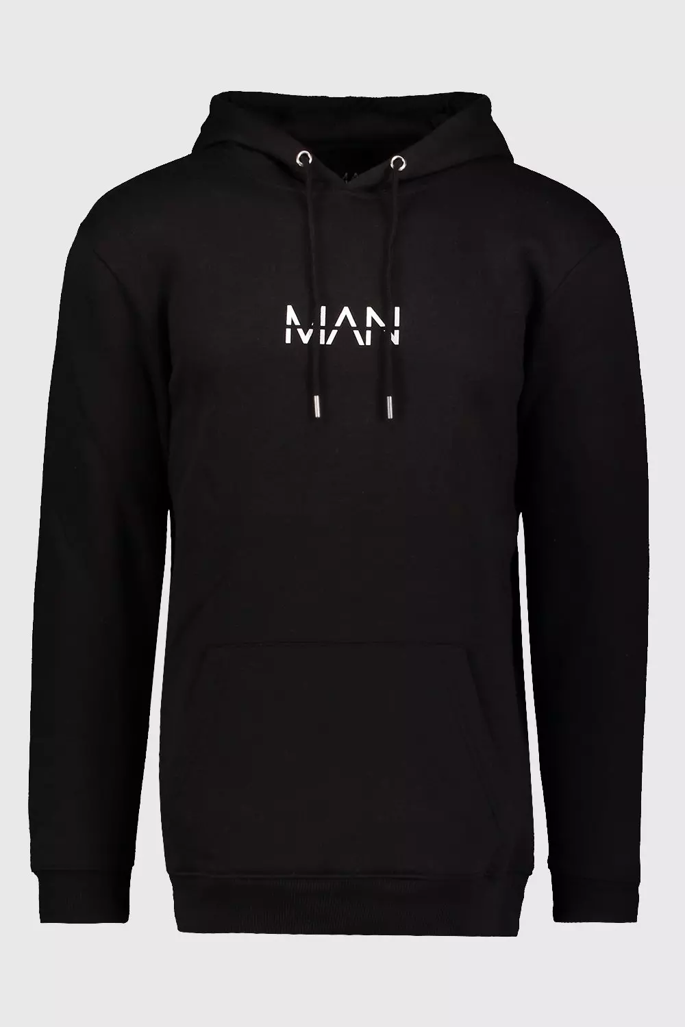 Black Longline Original MAN Hoodie alternative image