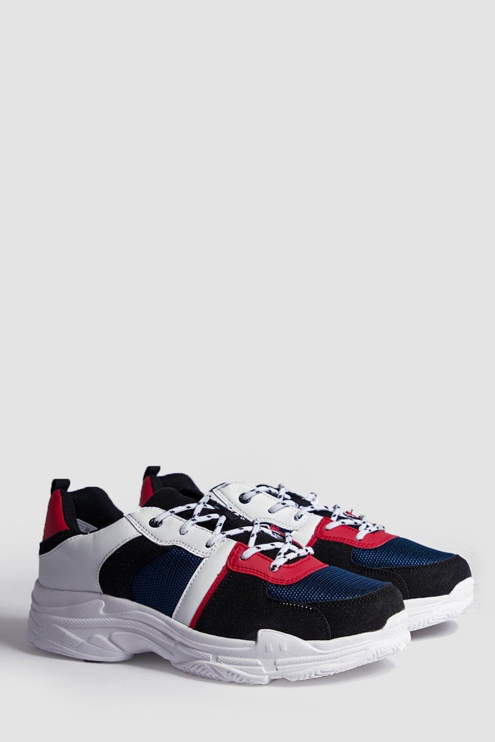 boohooman chunky trainers