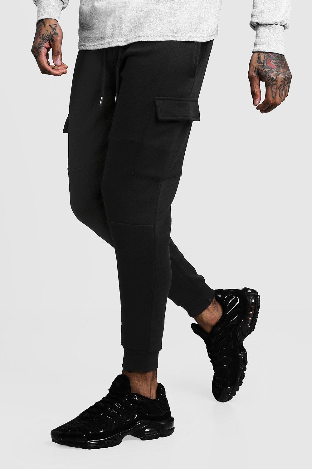 boohoo man cargo joggers