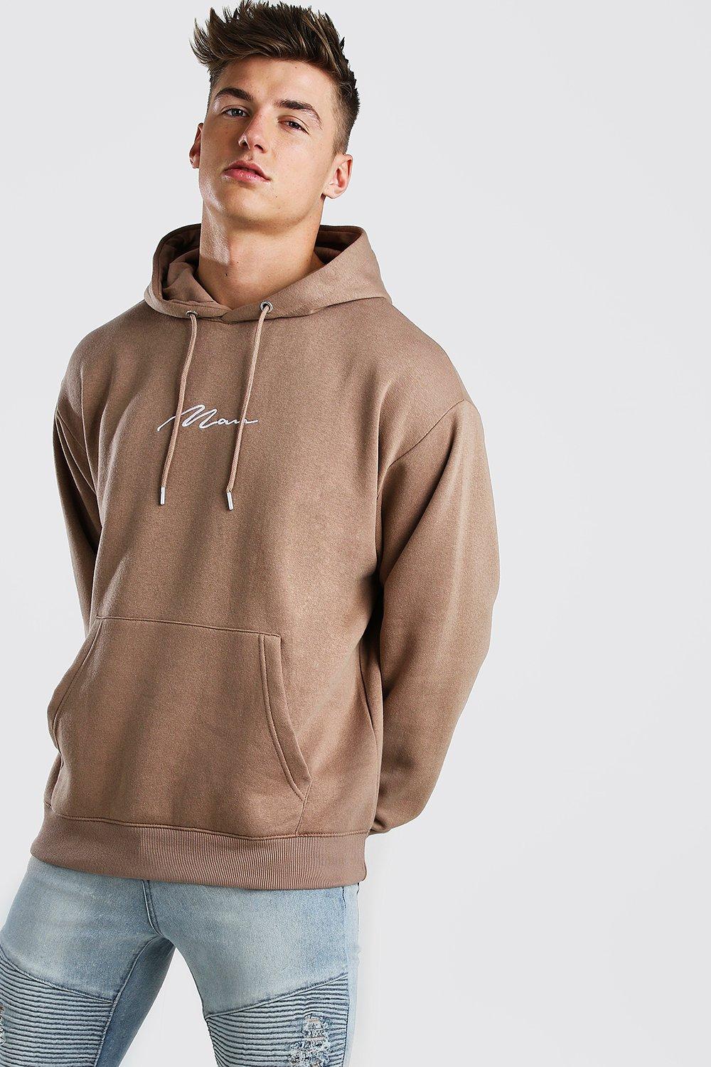 boohooman grey hoodie