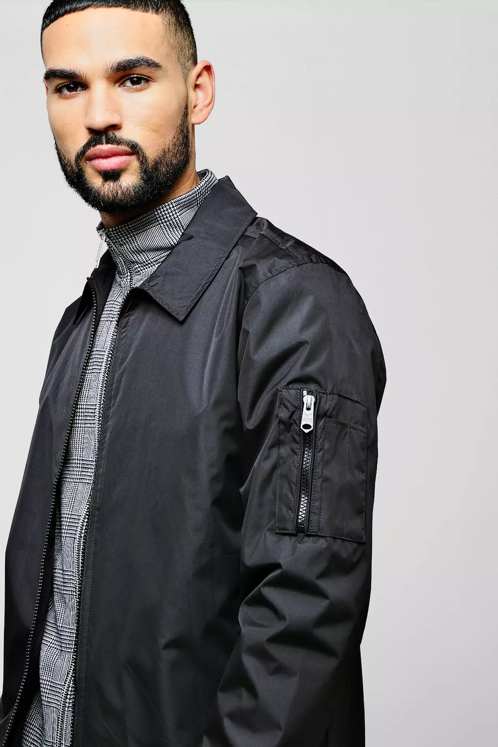Zip coach jacket sales