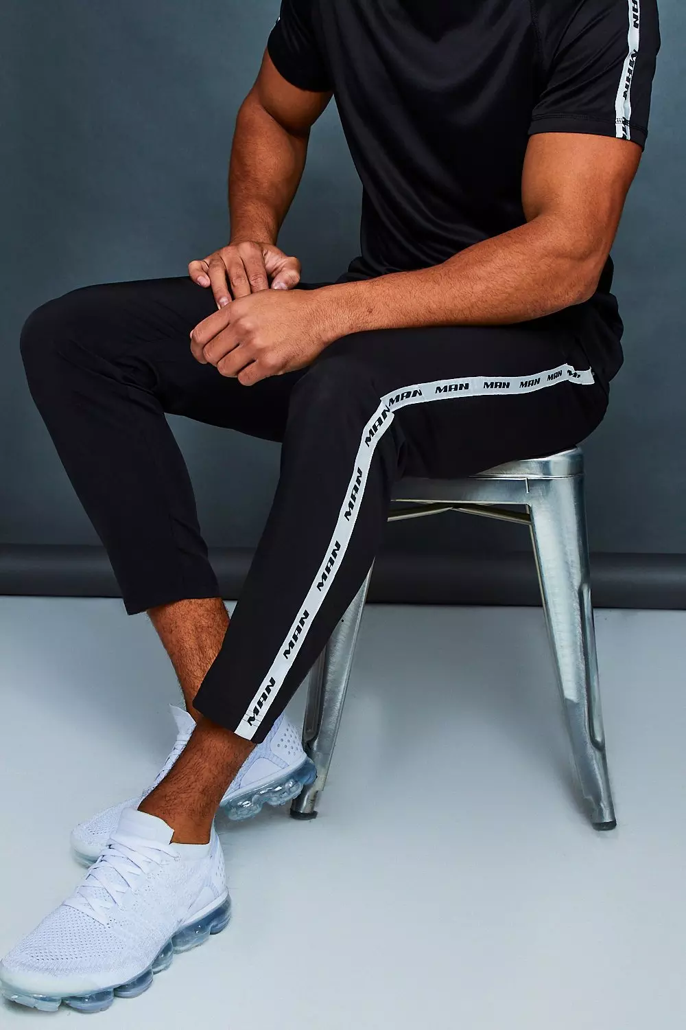 Side tape joggers mens deals