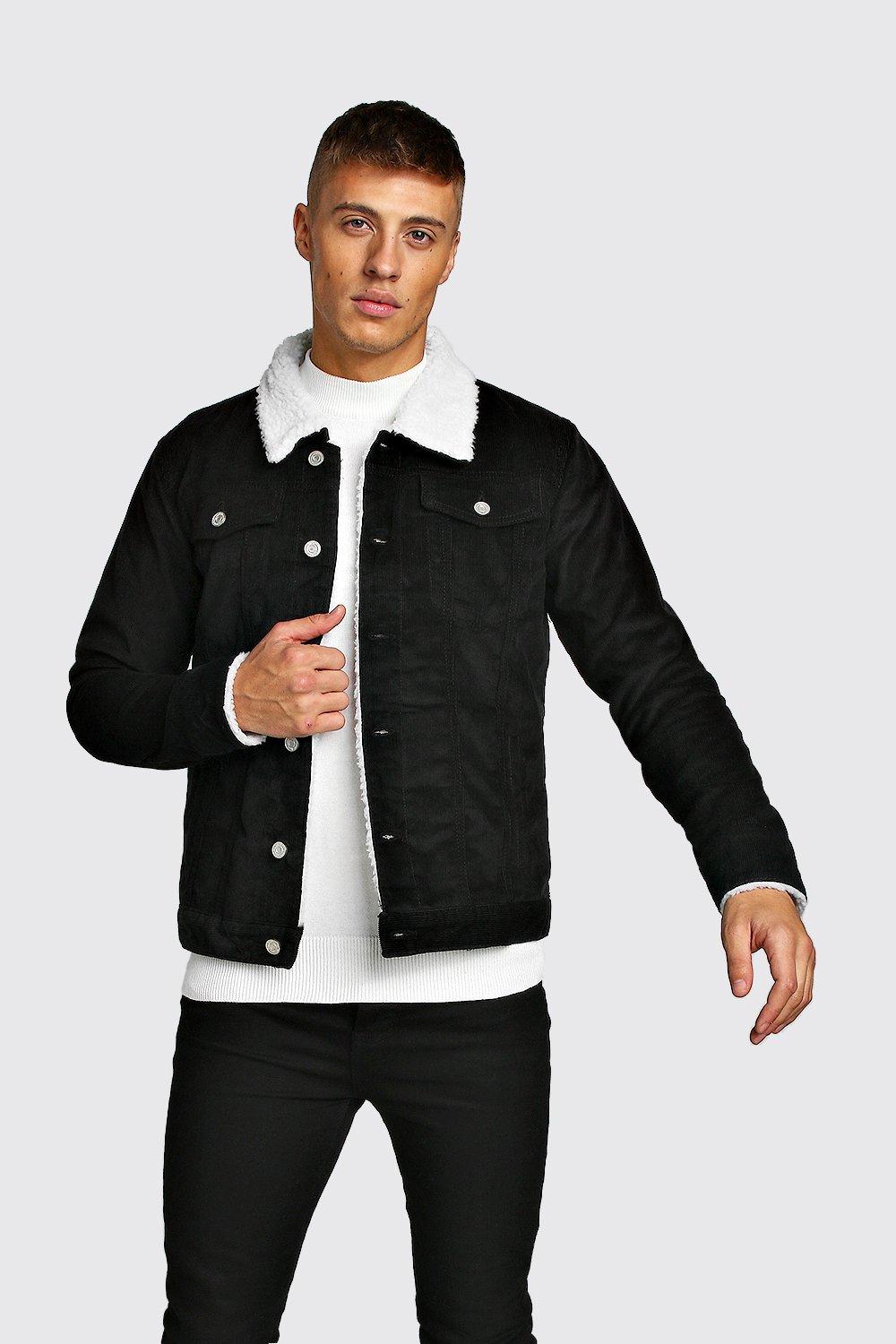 Cord black jacket hotsell