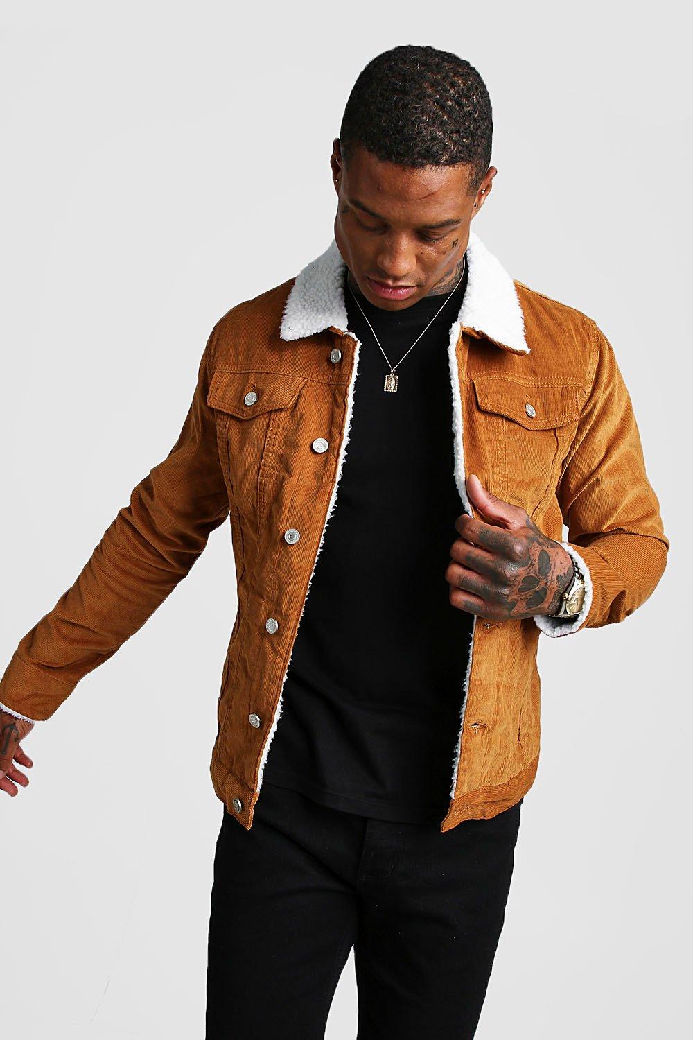 Corduroy hot sale pea coat