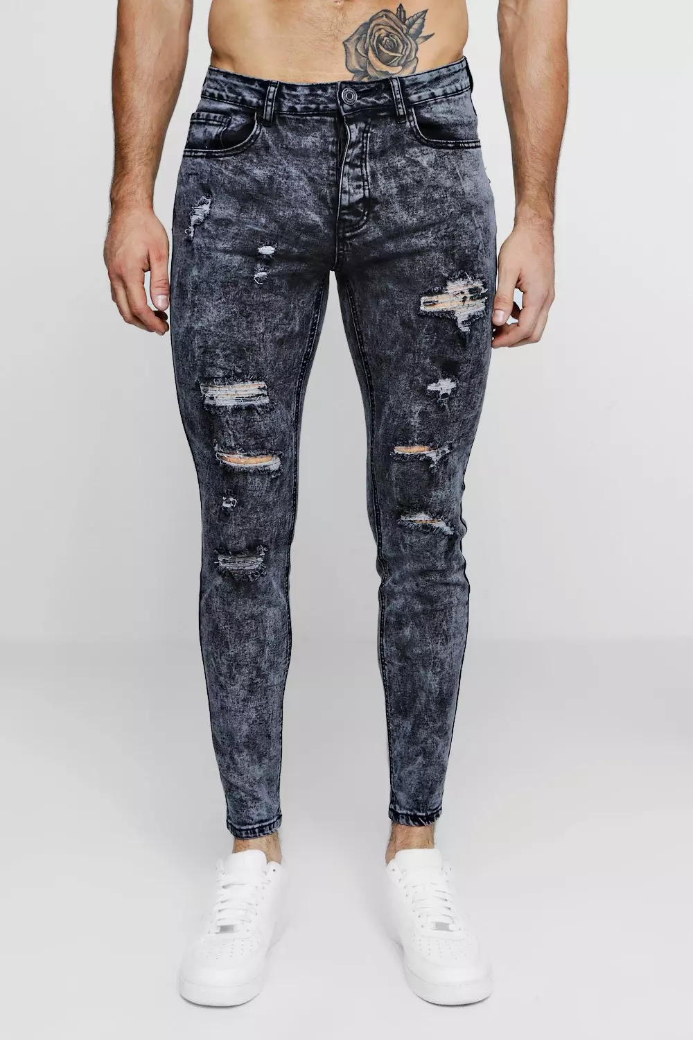 Fit Jeans Acid Wash Skinny popular Jeans