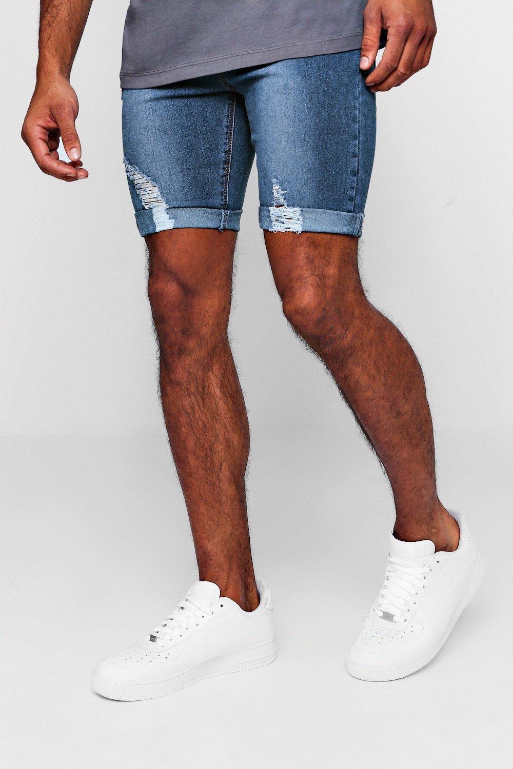 skinny jeans shorts