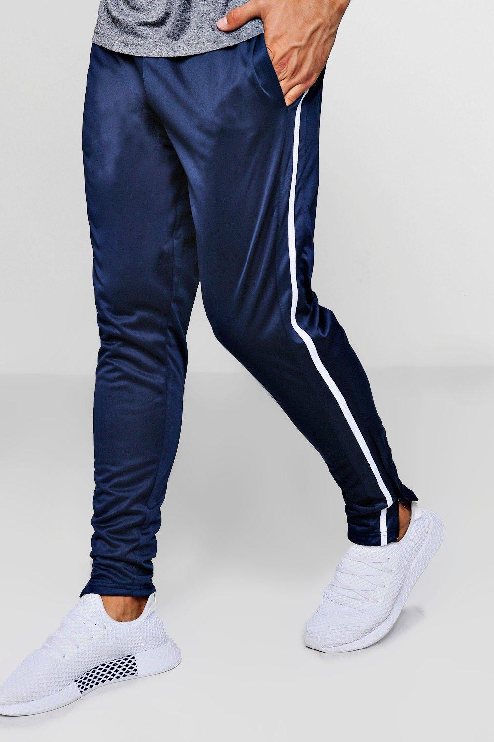 adidas open hem tracksuit bottoms