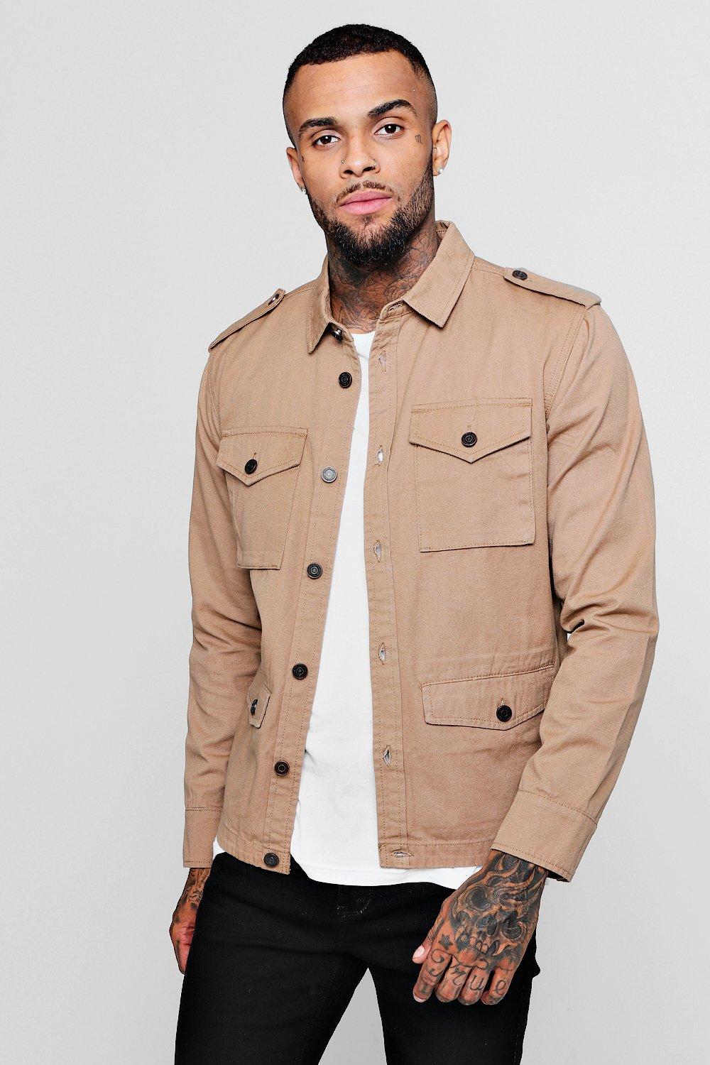 4 Pocket Field Jacket | boohooMAN USA