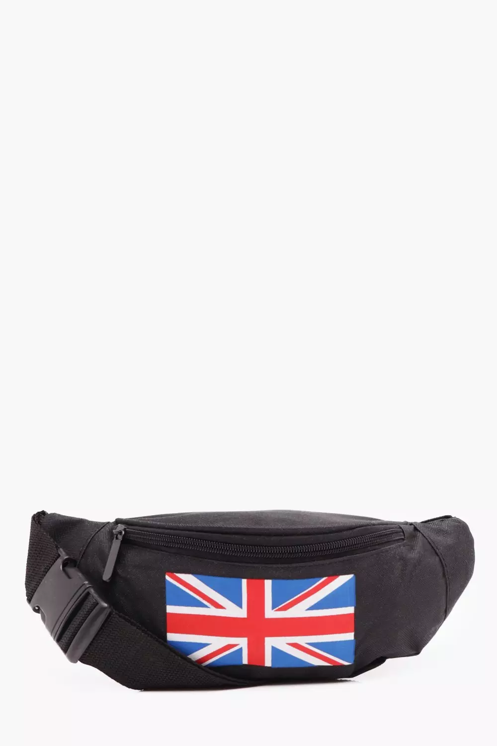 Union Jack Canvas Bumbag boohooMAN IE