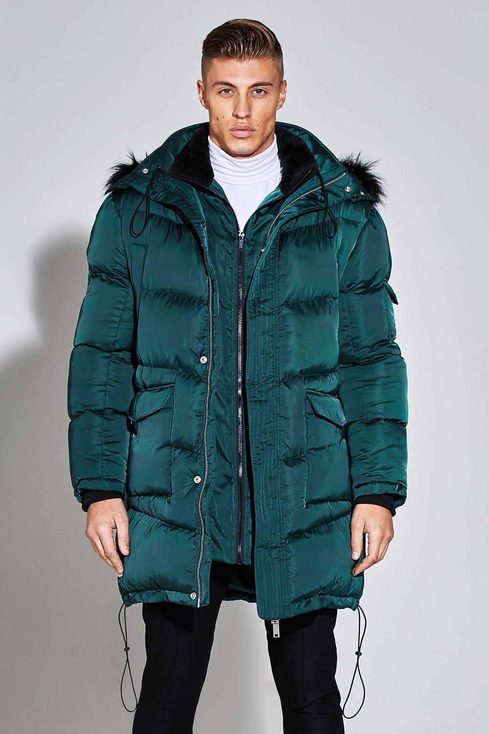 Boohooman store winter coats