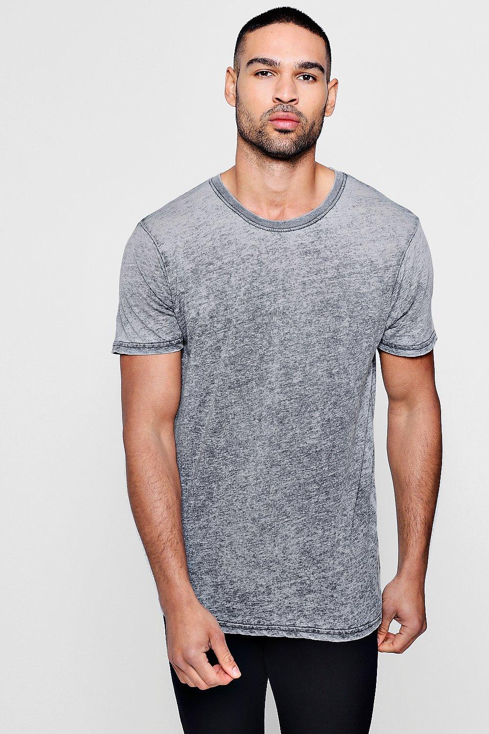 Burnout T-Shirt | boohooMAN USA