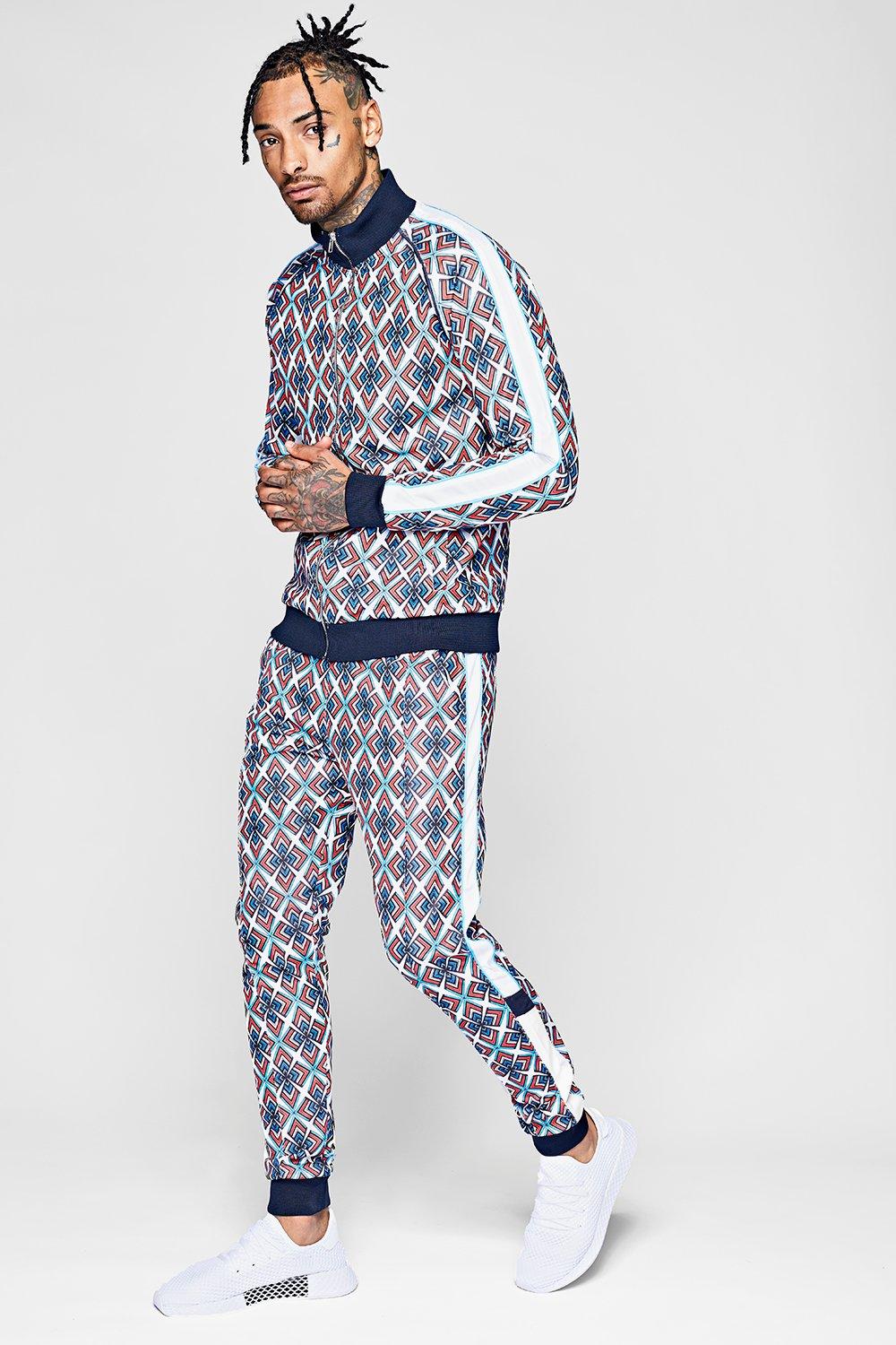 printed tracksuit