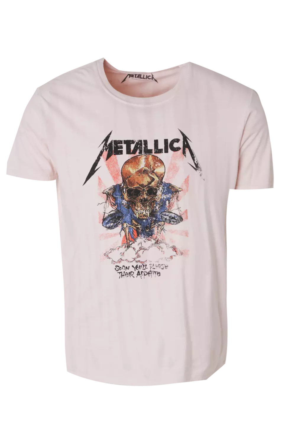 T-Shirt Con Stampa In Fantasia Tie Dye Metallizzata immagine alternativa