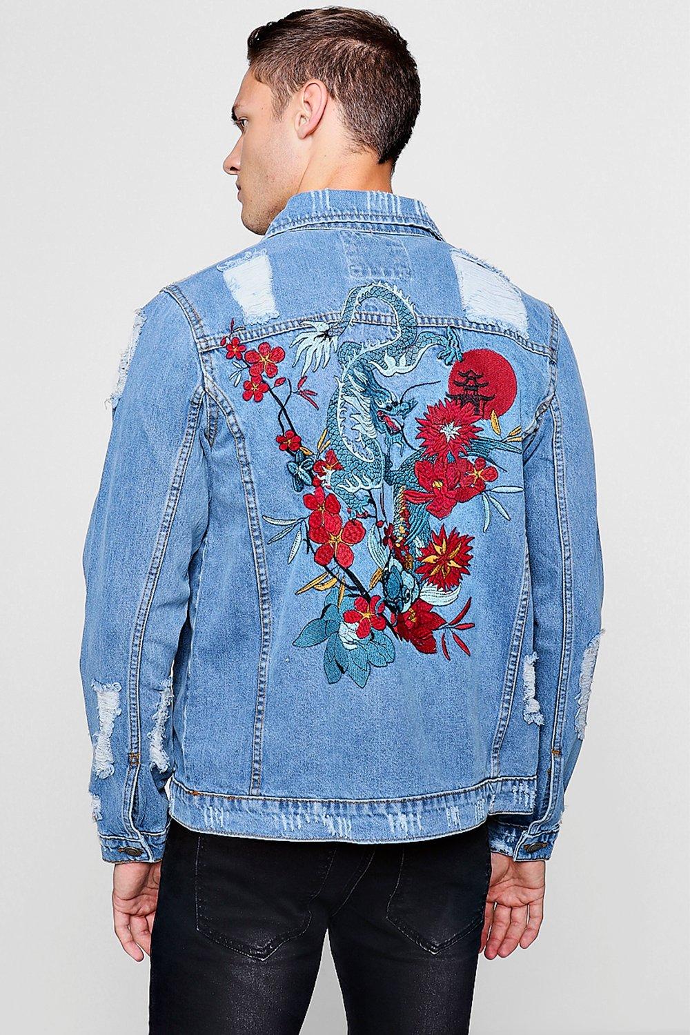 boohooman denim jacket