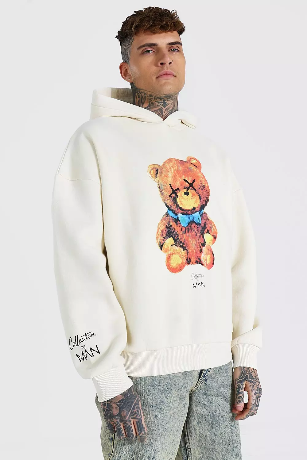 Mens teddy pullover sale