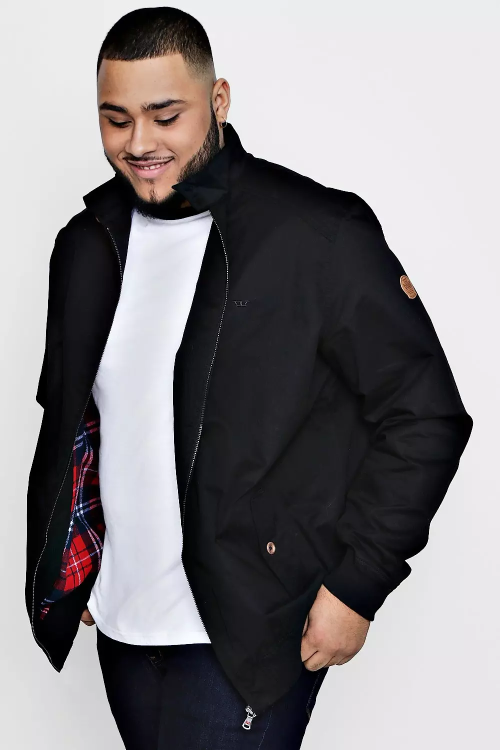 Big and tall harrington jacket hotsell