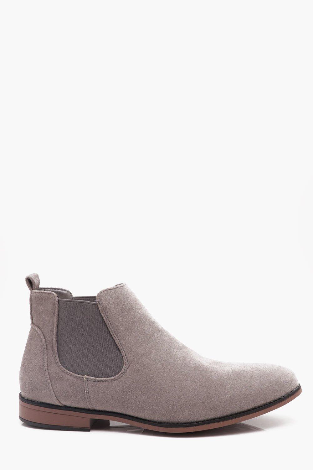 mens light chelsea boots