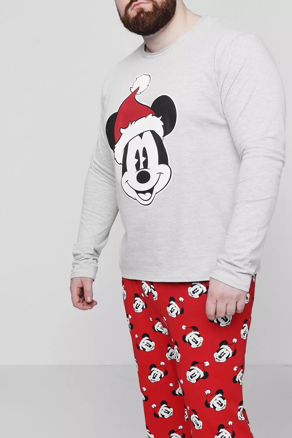 Plus Size Disney Mickey Christmas Pyjamas alternative image