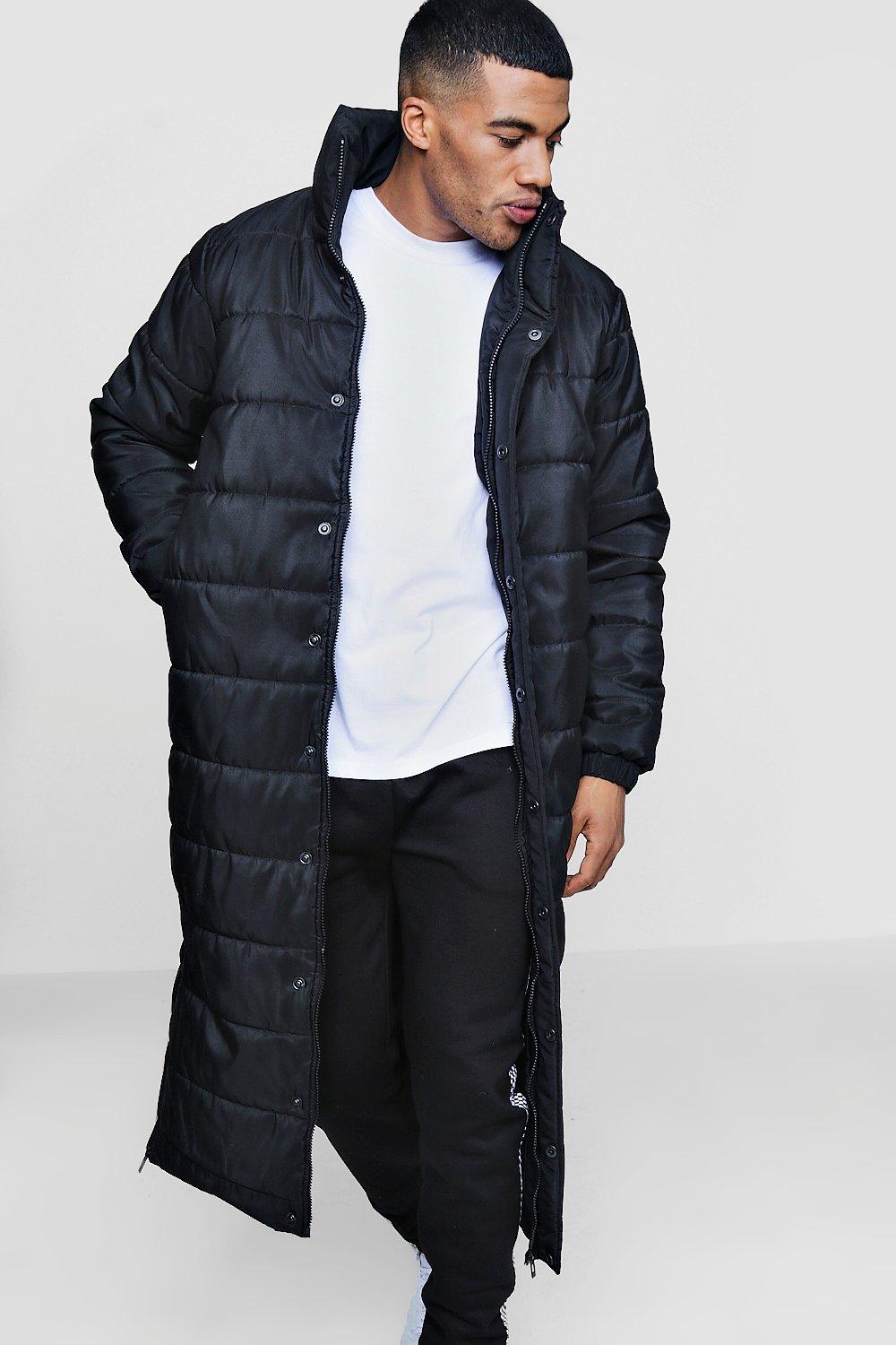 men's longline puffer coat - OFF-62% >Free Delivery