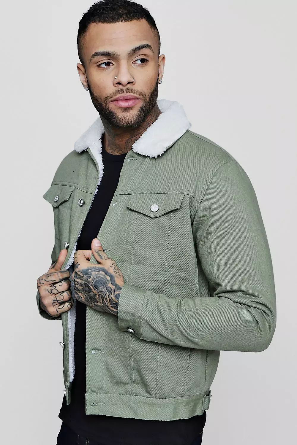 Borg western jacket store