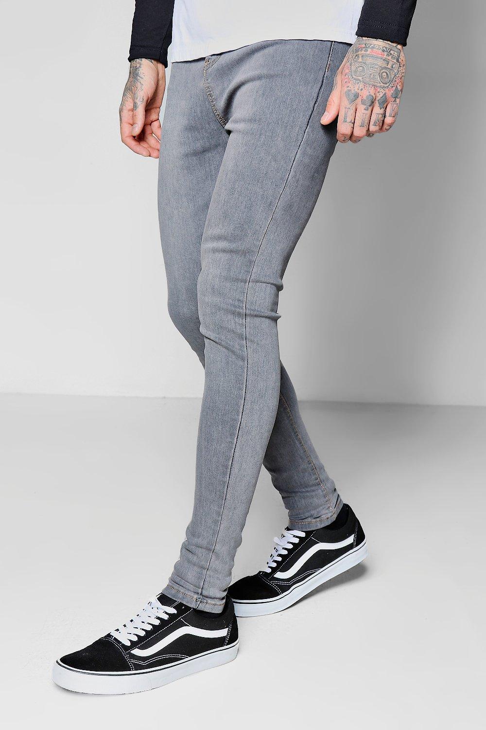 boohooman grey jeans