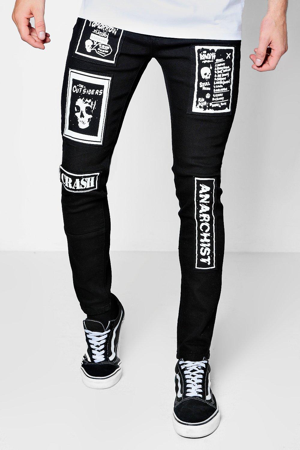 punk skinny jeans