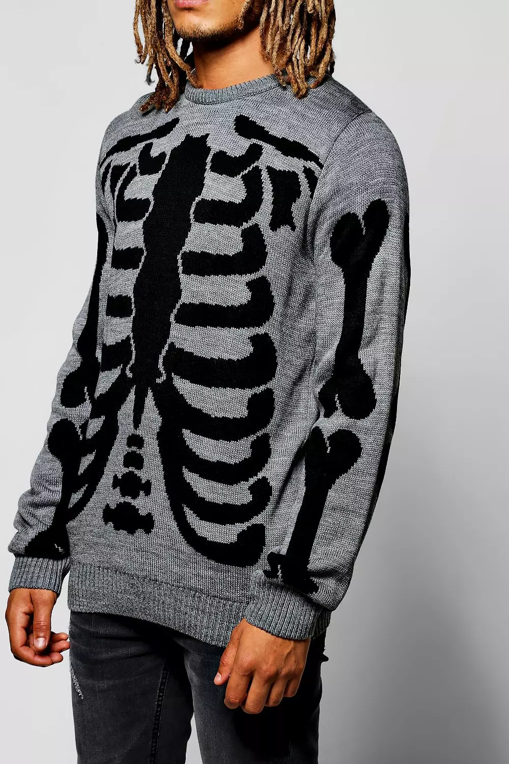 Mens skeleton sweater hotsell