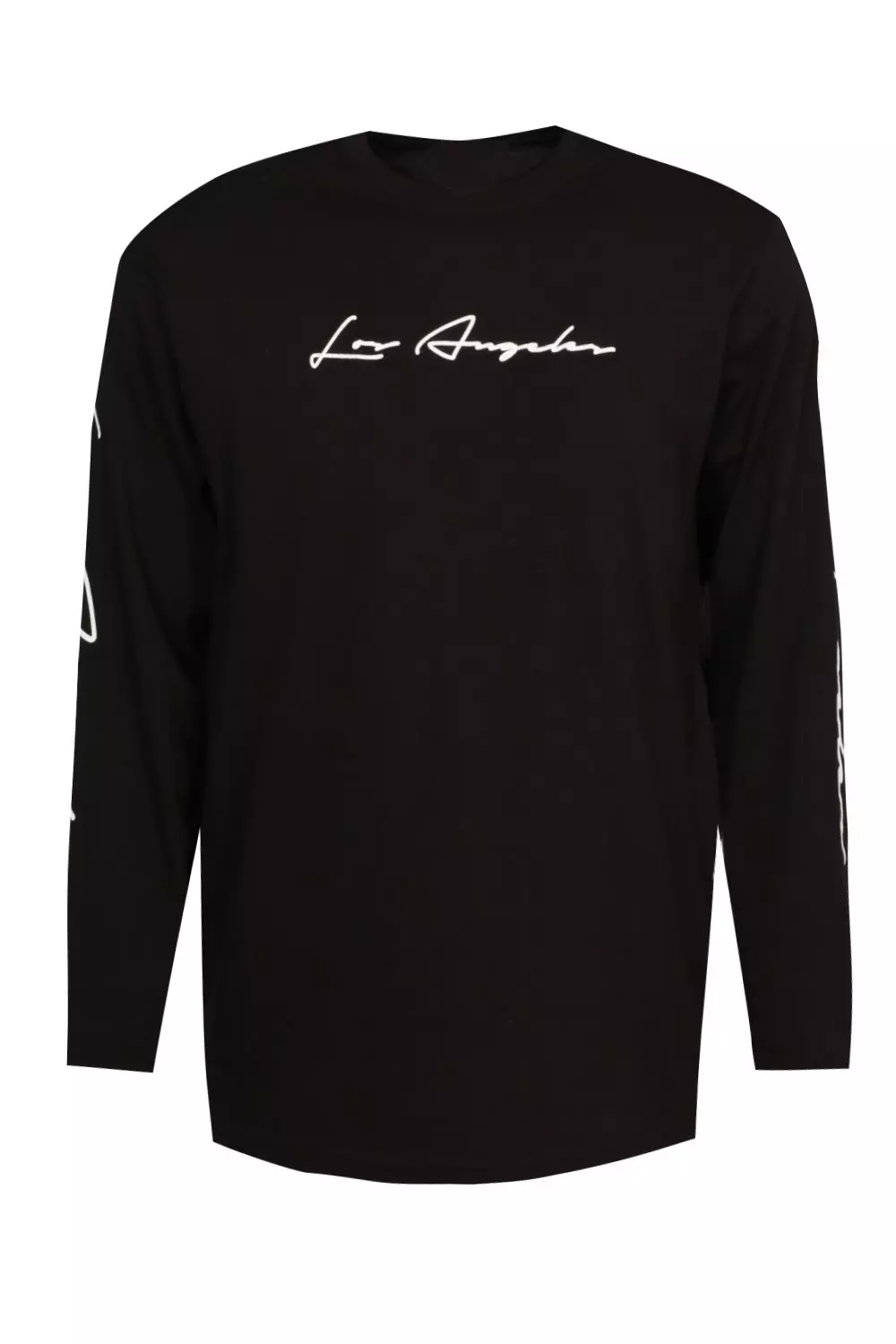 Black Long Sleeve Los Angeles T-Shirt alternative image