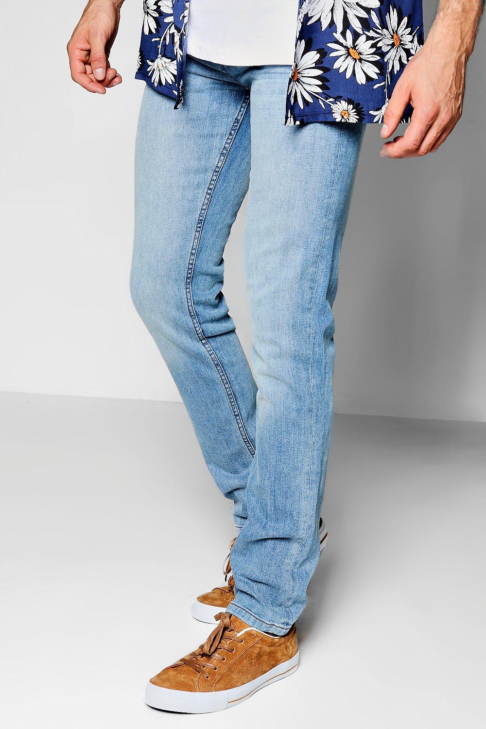 pale denim jeans