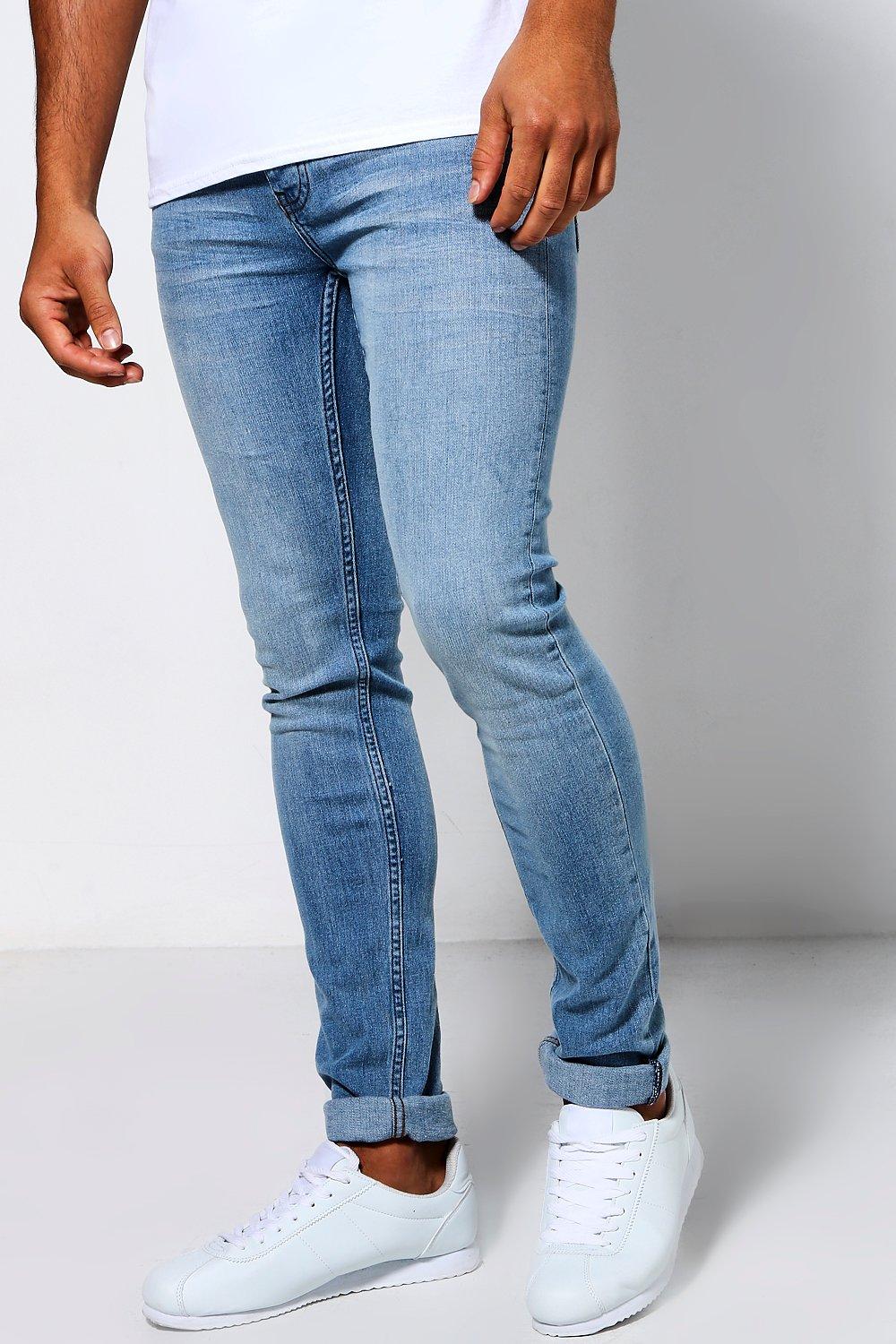 dark blue sid skinny jeans