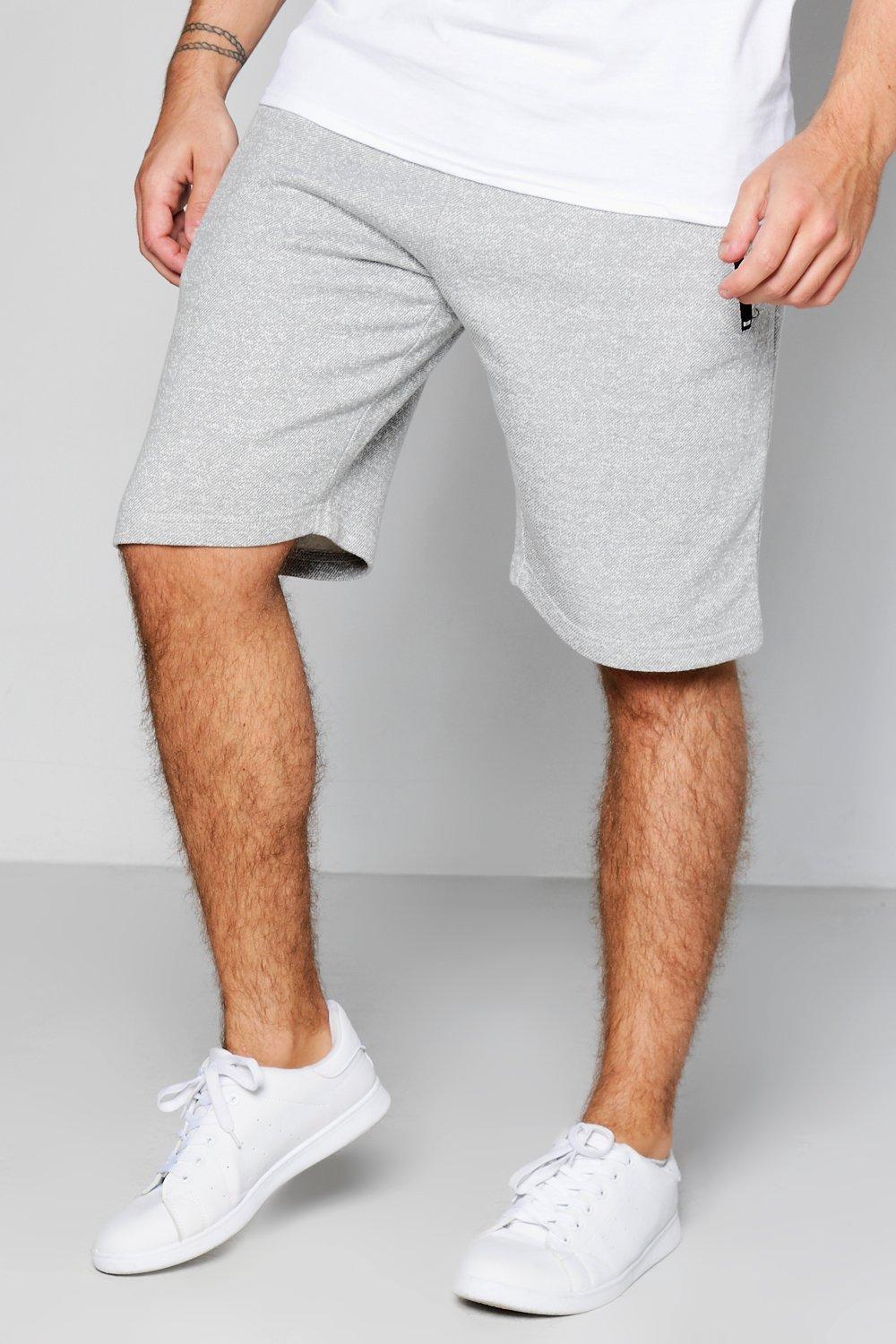 jersey shorts with zip pockets