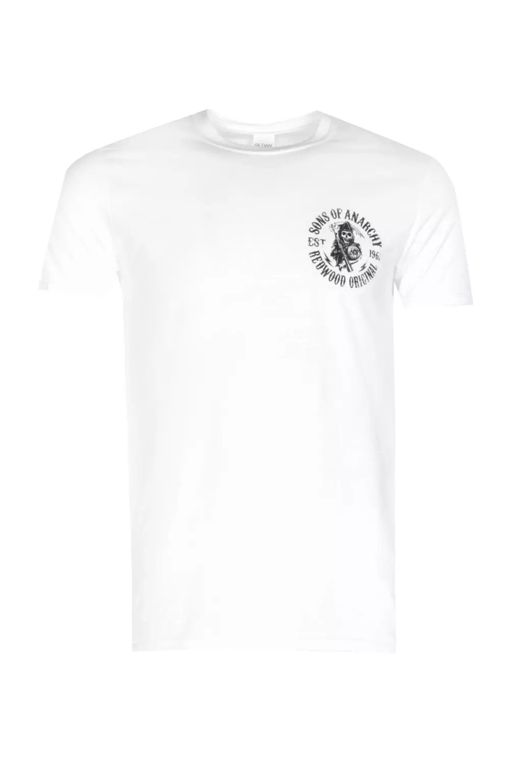 White Back Print Sons Of Anarchy T-Shirt alternative image