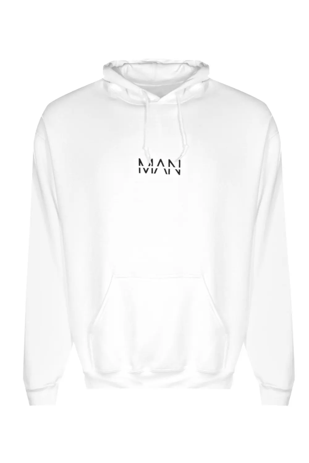 Oversized Original MAN Print Hoodie alternative image