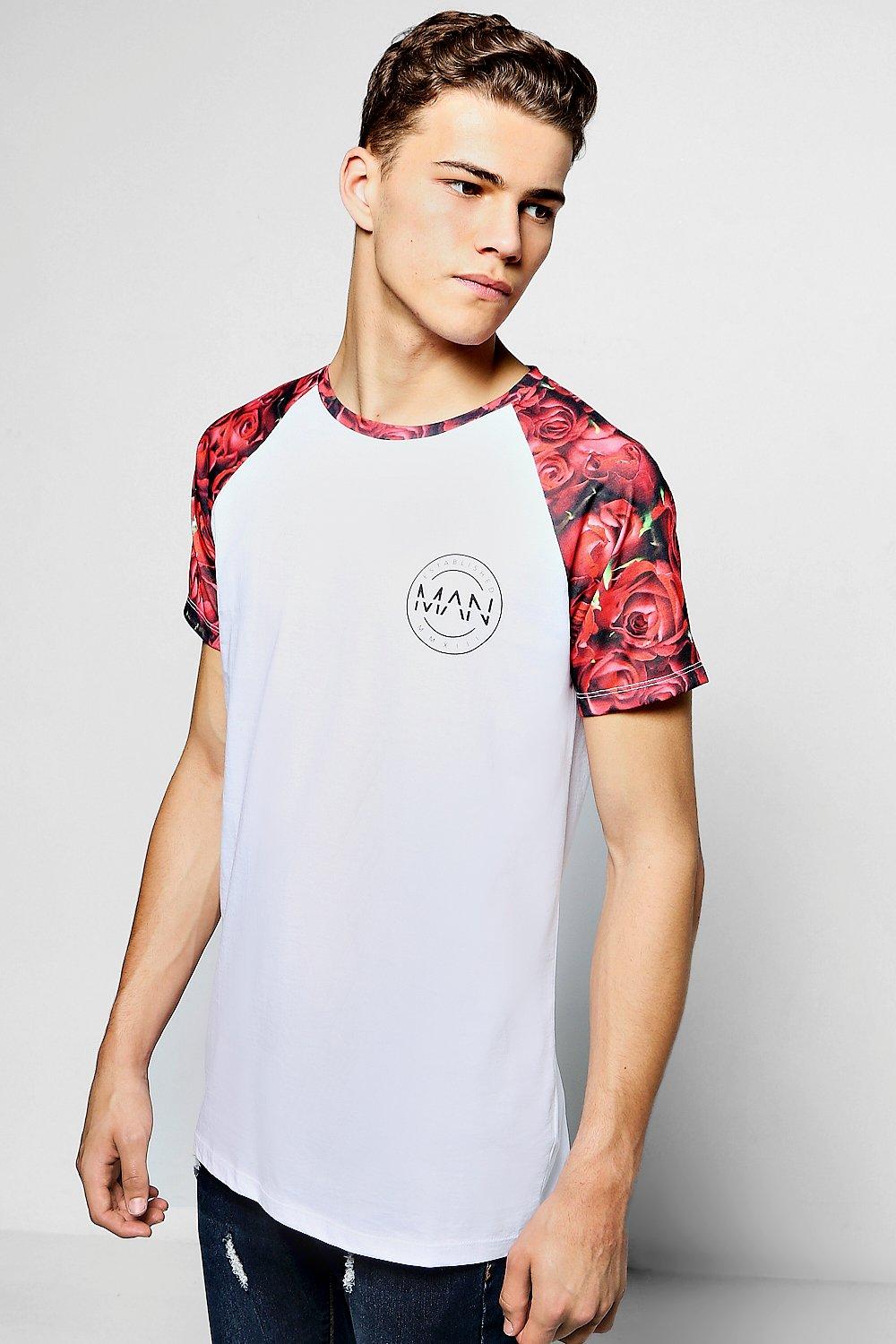 floral raglan shirt