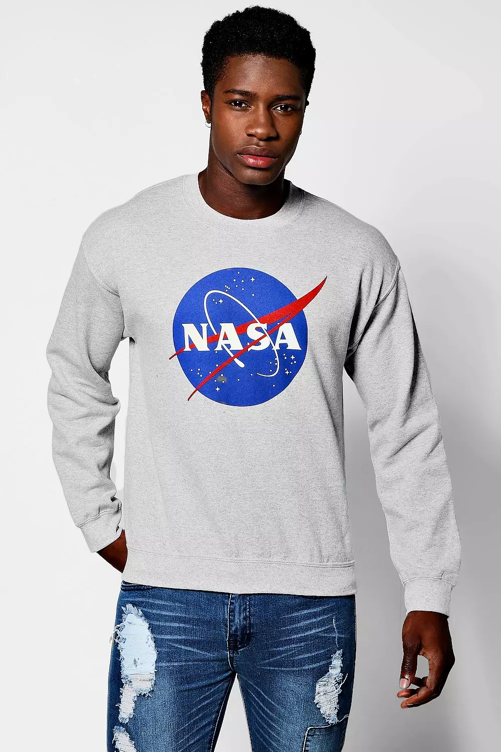 Nasa crew neck sweater hotsell