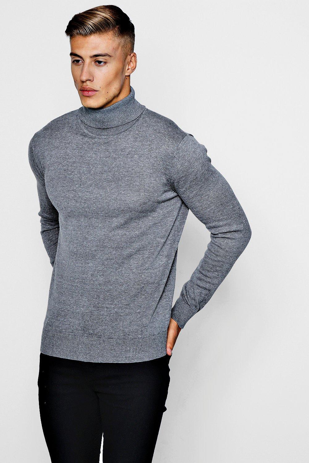 roll neck sweatshirt